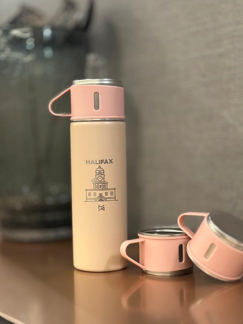 Halifax Logo Flask
